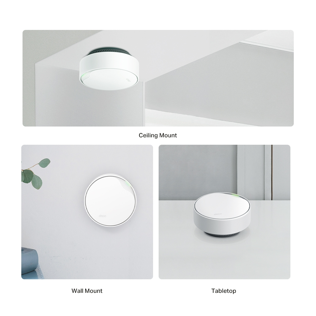 TP-LINK DECO-X50-POE, AX3000, İkili Mesh, 3000Mbps Dual Band, WiFi6, 3Port Gigabit Lan, 420m2 Çekim Alanı, Router, Geniş Alan İnternet Ağı Sağlayıcısı