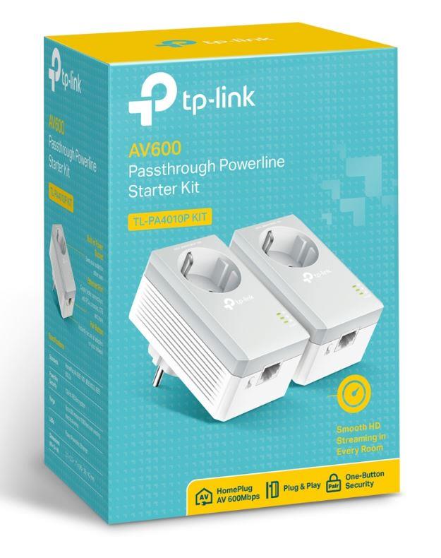 TpLınk TlPa4010P Kıt Av500 Ac Güç Soketli̇ Adaptor