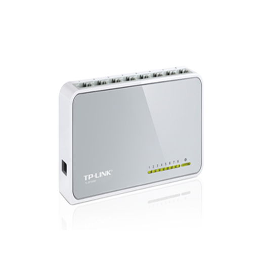 TP-LINK TL-SF1008D 8 Port 10-100 MBPS - SWITCH PLASTIK KASA