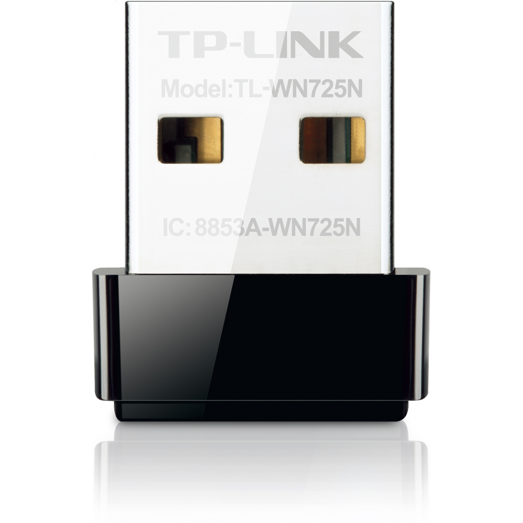 TP-LINK TL-WN725N, 150Mbps, 2.4 Ghz, Dahili Anten, Mini Tasarım, USB2.0, WIRELESS ETHERNET