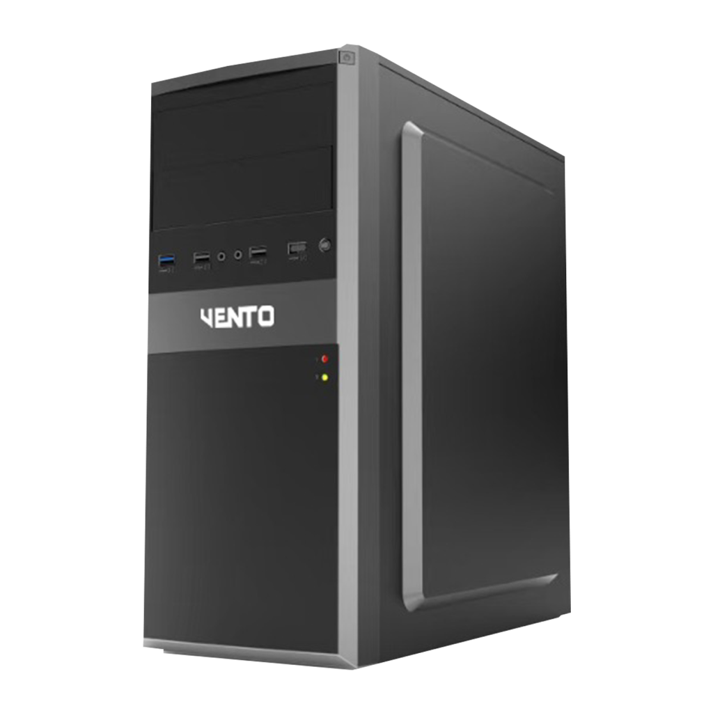 VENTO TA-K62, 650W, 80 Plus, Siyah, ATX, Tower, Kurumsal, KASA