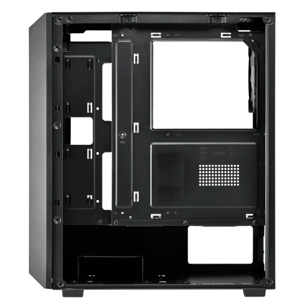 VENTO VG3400S, 650W, 80Plus, Siyah, Temperli Cam, RGB, ATX, Tower, GAMING KASA