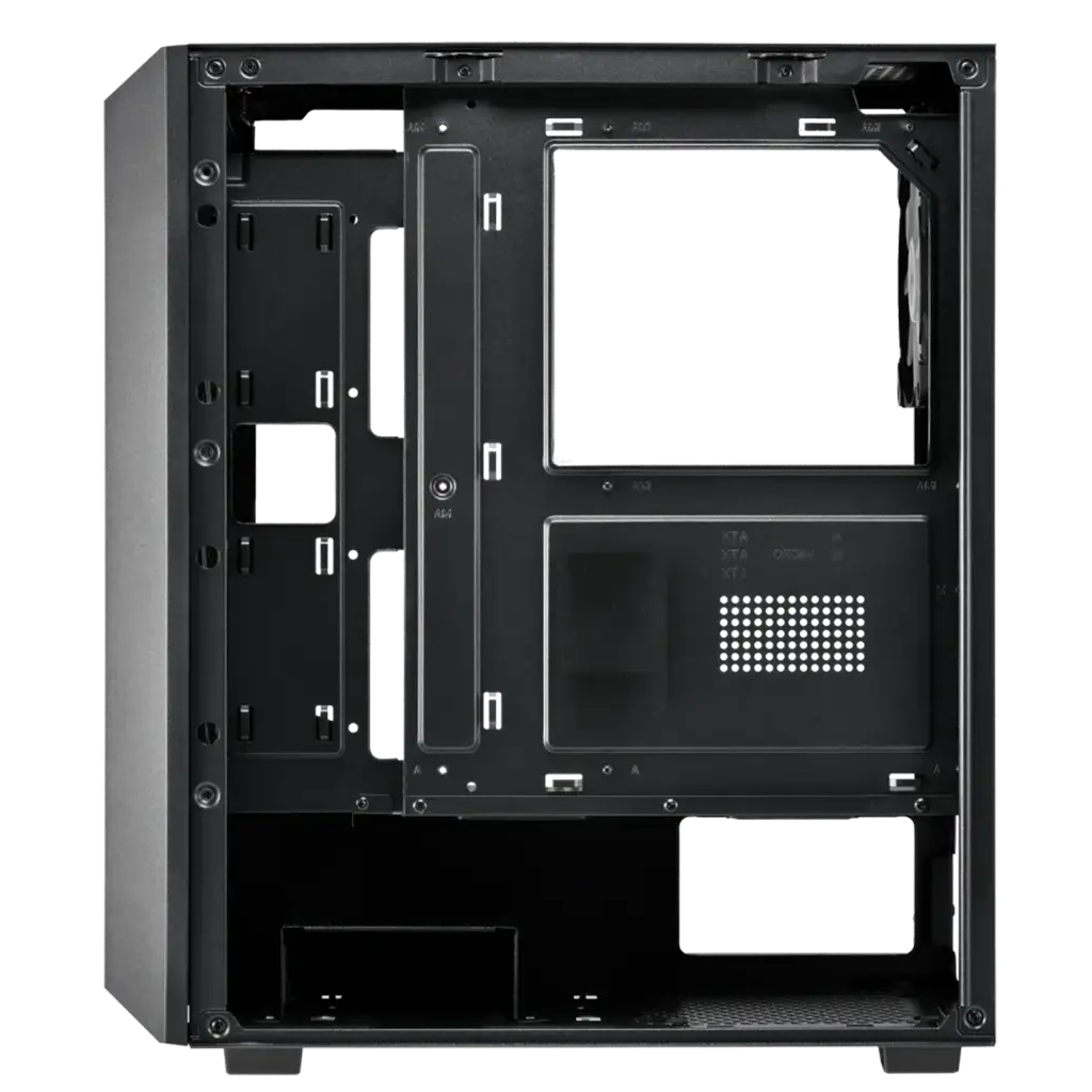 VENTO VG3400S, 750W, 80 Plus, Siyah, Temperli Cam, RGB, ATX, Tower, GAMING KASA