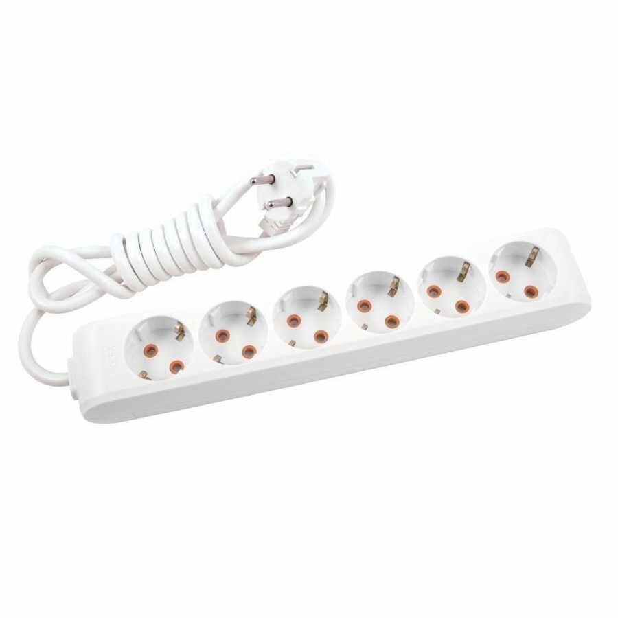 Viko Multilet 6 Lı 3 Metre Kablolu Grup Priz