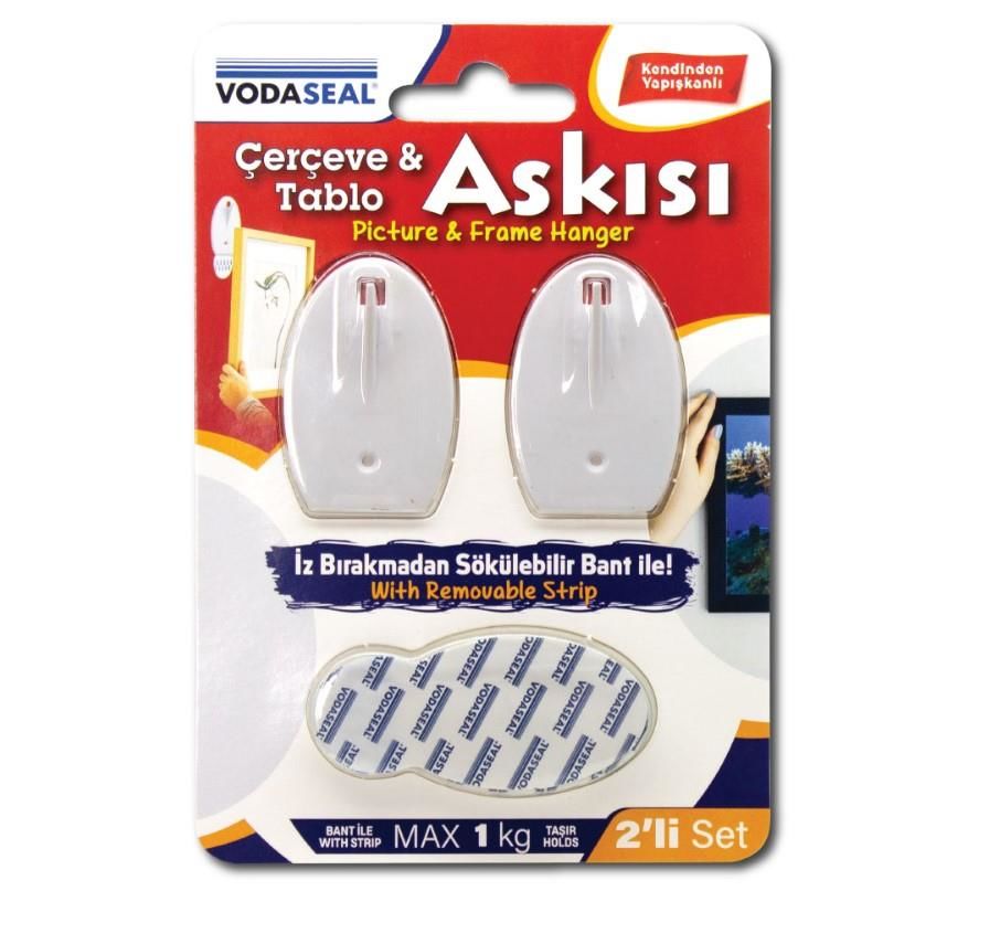 Vodaseal Çerçeve ve Tablo Askısı 2'li Set
