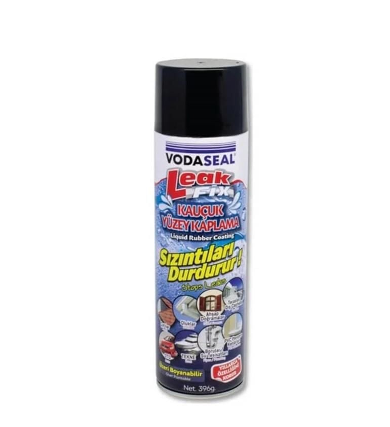 Vodaseal Leak Fix Kauçuk İzolasyon Spreyi 396 Gr Siyah