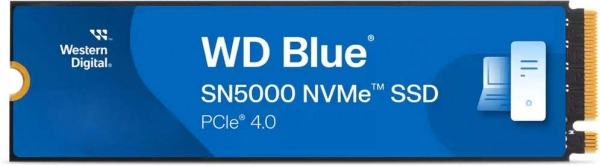 WD BLUE SN5000 2TB PCIe 4.0 x4 NVMe 5150/4850 GEN4 Ssd Disk WDS200T4B0E
