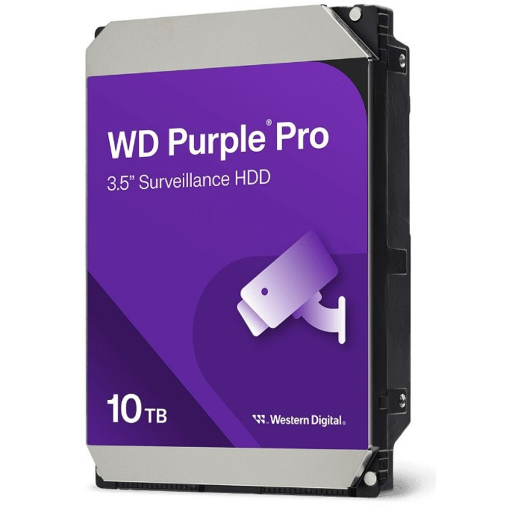 WD PURPLE WD102PURP 3,5" 10TB 256mb, 7200 Rpm, 7/24 Güvenlik HDD (Türkiye Distribütörü Garantili)