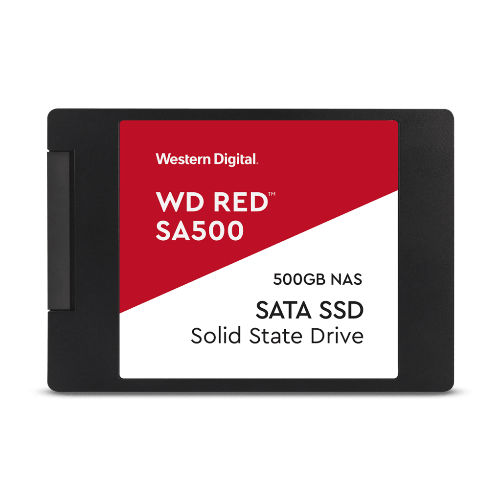WD Red SA500, WDS500G1R0A, 500GB, 560/530, SERVER ve NAS için Enterprise, 2,5&amp;quot; SATA, SSD