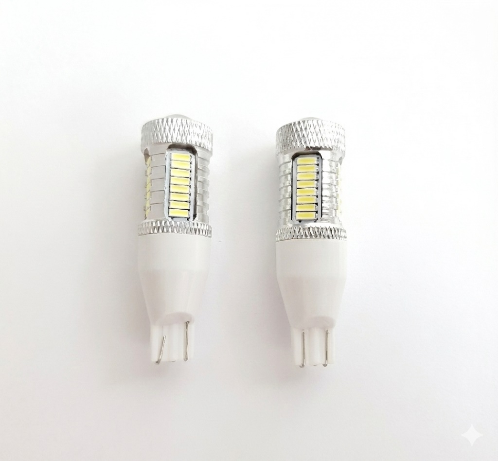 Yeni Nesil T10 Geri Vites Ampulü Beyaz 2'li