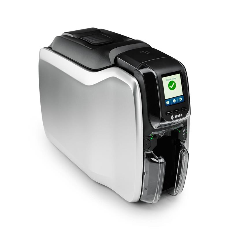 Zebra Zc300 (Zc32000Cq00Em00) Termal Transfer 300Dpı Usb+Ethernet Çi̇ft Yüz Kart Yazıcı