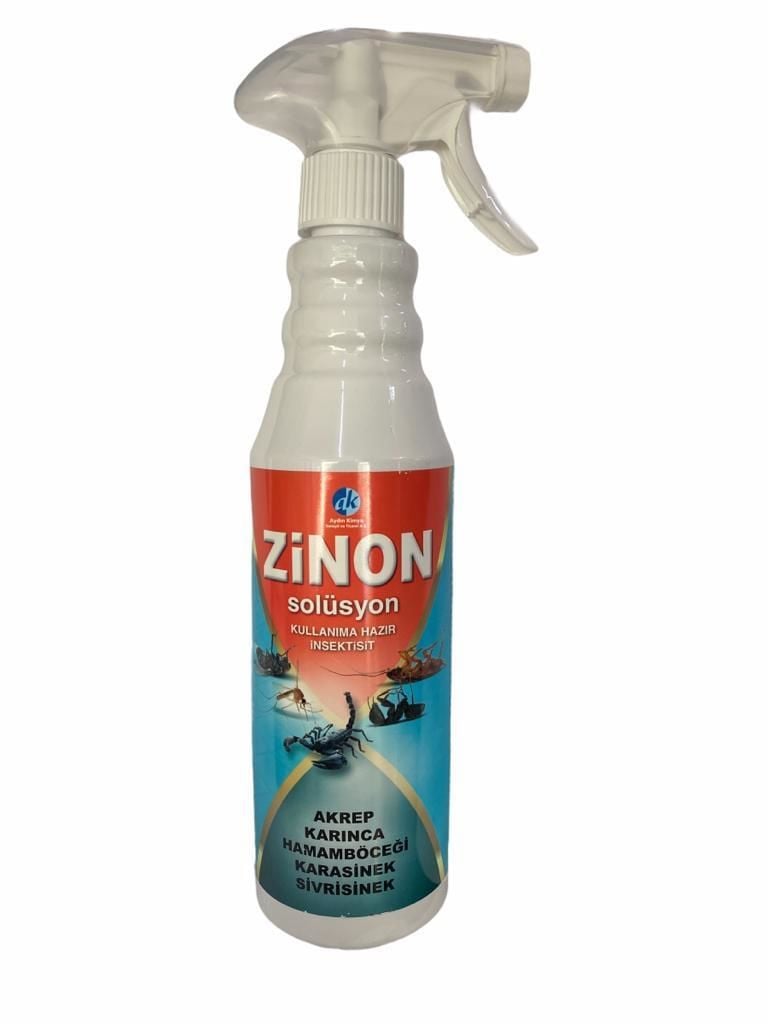 Zinon Solüsyon Hamamböceği, Karasinek, Akrep, Sivrisinek 450 Ml