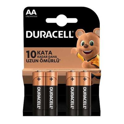 Duracell Alkalin Pil Aa 4' Lü Paket
