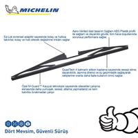 Michelin Rainforce™ Mcr350 35Cm 1 Adet Universal Telli Hibrit Arka Silecek
